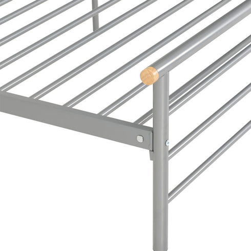 Orion 4FT6 Bed - Silver